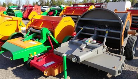 Zestawienie różnych modeli glebogryzarek Unia Grudziądz o szerokościach roboczych od 1,6 m do 2,0 m