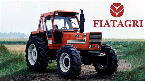 Grafika przedstawiająca ewolucję stylistyki ciągników Fiatagri
