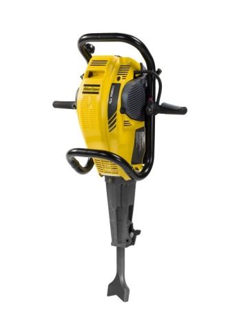 Młot spalinowy Atlas Copco Cobra w akcji