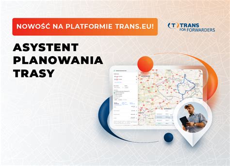 schemat planowania trasy dla transportu ponadgabarytowego
