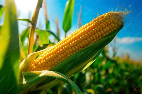 zdjęcie plantacji kukurydzy z nierównymi wschodami