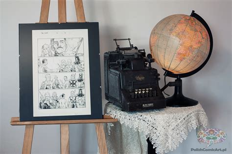 komiks z gatunku kryminału z afrykańskimi motywami