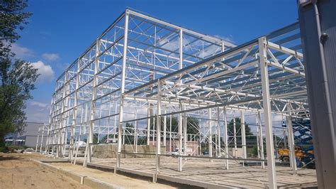 Rysunek przekrojów słupów stalowych