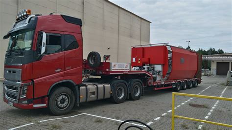 Volvo FH16 w akcji, transport ponadgabarytowy