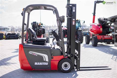 Wózek widłowy elektryczny Manitou ME 316 LIFT w akcji