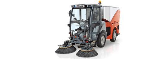 Hako Citymaster 1650 podczas pracy w Poznaniu