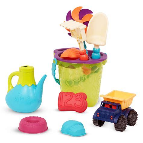 B Toys Wywrotka XXL z akcesoriami do piasku, zdjęcie zestawu