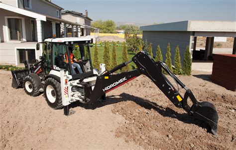 Schemat ogólny koparko-ładowarki Hidromek HMK 102 B