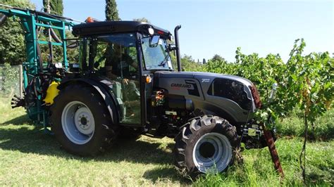 schemat porównawczy szerokości roboczych ciągników Agricube V, VL, F