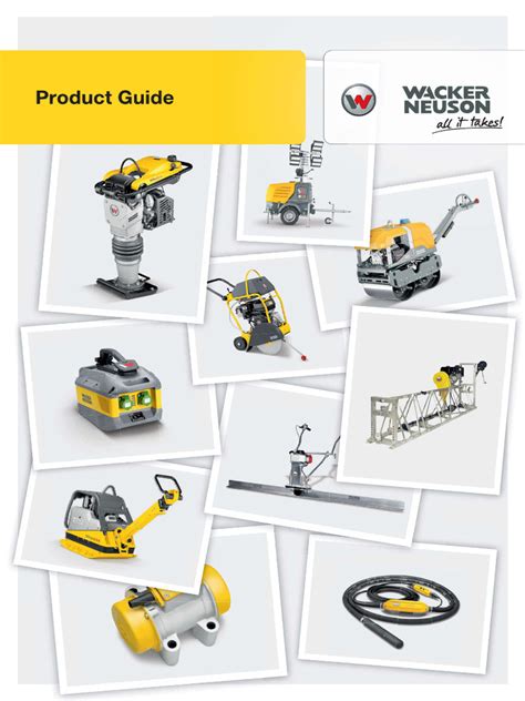 Ilustracja przedstawiająca zagęszczarkę stopową Wacker Neuson