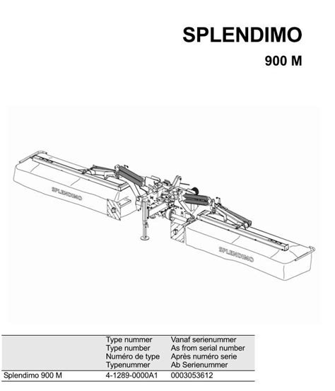 Schemat techniczny pokazujący mechanizm dysków tnących w kosiarce Lely Splendimo