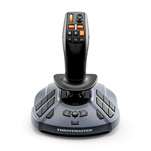 Ergonomiczny joystick do ciągnika z przyciskami w naturalnej pozycji dłoni