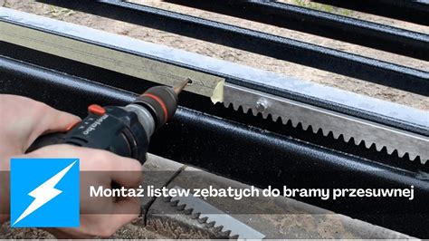 Schemat budowy brony ogrodniczej z zaznaczeniem punktów mocowania oraz elementów roboczych (noży i palców zgrabiających)