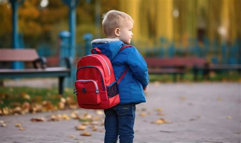 zdjęcie dziecka z plecakiem strażackim z wodą