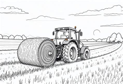 ilustracja przedstawiająca wałek WOM w połączeniu z ciągnikiem i maszyną rolniczą