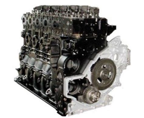 schematyczny przekrój silnika Cummins 5.9L Common Rail
