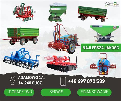 Ilustracja przedstawiająca różne typy maszyn rolniczych dostępnych jako mody do Farming Simulator 15.