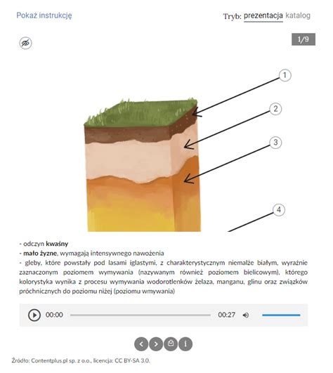 Schemat przekroju gleby po zastosowaniu agregatu podorywkowego