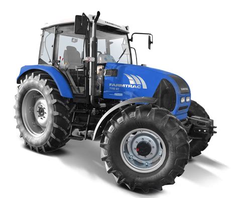 Zdjęcie ciągnika Farmtrac 7110 DT w pracy polowej