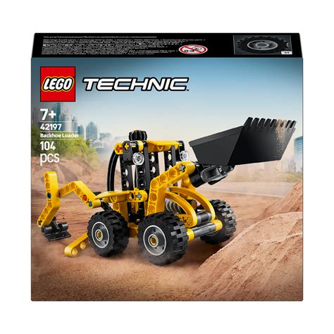 Zdjęcie zestawu LEGO 6662 Koparko-ładowarka z widocznymi elementami i złożonym modelem
