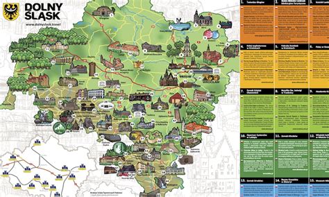 Mapa Dolnego Śląska z zaznaczonymi głównymi miastami, gdzie pojawiają się ogłoszenia o maszynach rolniczych.