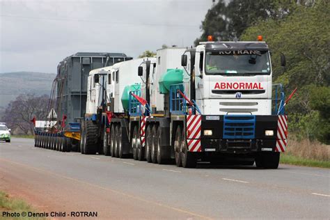 The Nicolas Tractomas 8x8 heavy haulage tractor in action