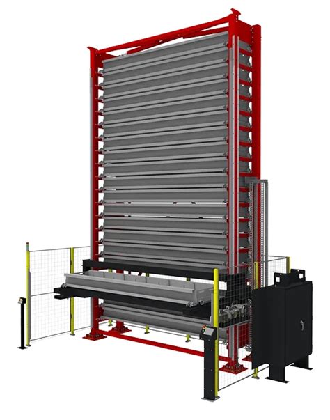 Animacja pokazująca działanie systemu VLS (Vertical Lift System) podczas podnoszenia ładunku