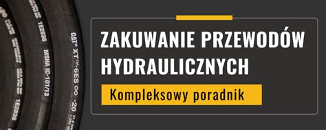 Zakuwanie węży hydraulicznych - infografika lub schemat