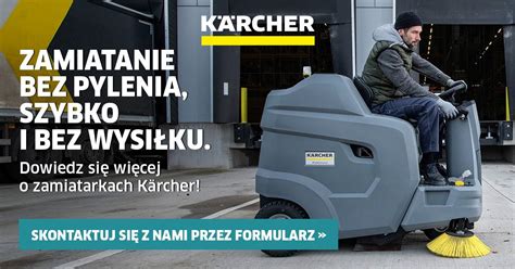 Ilustracja przedstawiająca okładkę instrukcji obsługi zamiatarki Kärcher
