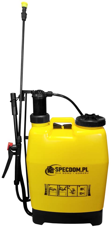 opryskiwacz plecakowy z manometrem