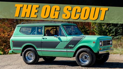 Zdjęcie historycznego pojazdu International Harvester Scout