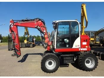 Thematic photo of Terex TW85 and TW110 wheel excavators