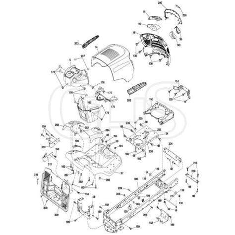 Schemat pulpitu sterowniczego traktorka ogrodowego McCulloch M115-77TC Hydro