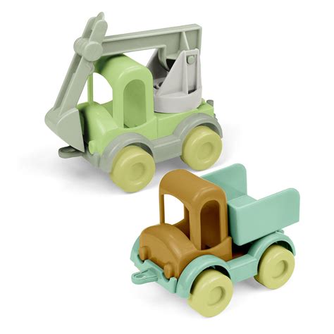 Koparka i wywrotka z serii RePlay Kid Cars w różnych kolorach