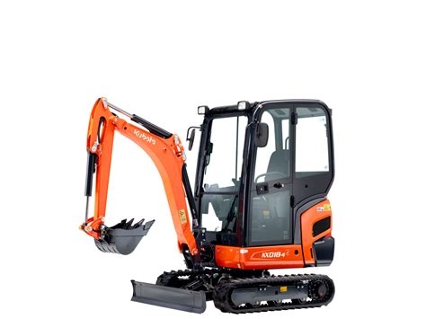 Thematic photo of Kubota KX018-4 mini excavator working on a construction site