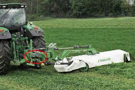 SaMasz MIDO160 - zdjęcie kosiarki w akcji lub jej schemat techniczny