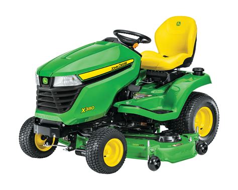 Wygodny fotel w traktorku John Deere X380