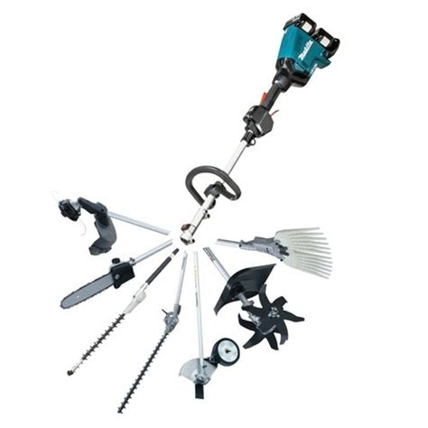 zdjęcie produktu Makita EX2650LHM z różnymi przystawkami