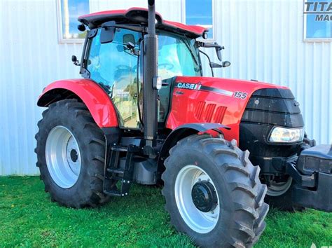 Case IH Puma 155 - zdjęcie poglądowe ciągnika w akcji