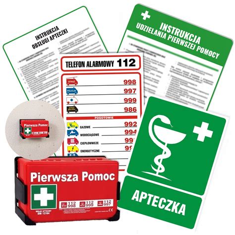 Zestaw pierwszej pomocy medycznej