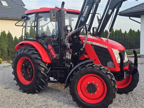Ciągnik Zetor z serii Major w pracy