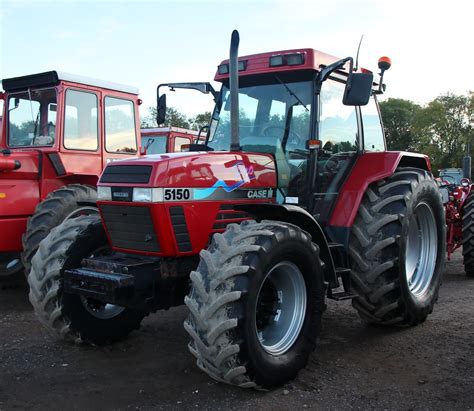 Case IH Maxxum 5150 tractor side view