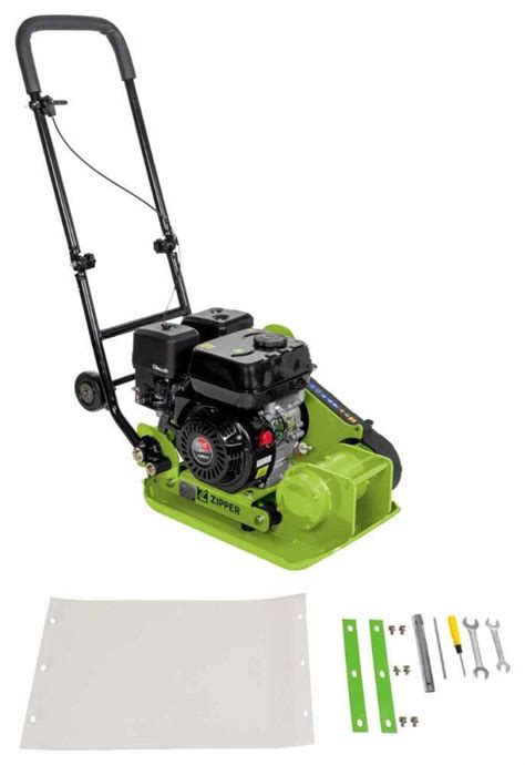 Zdjęcie zagęszczarki płytowej Zipper ZI-RPE60 w akcji