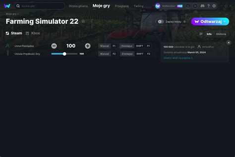 Zrzut ekranu przedstawiający interfejs Farming Simulator 19 z opcjami edycji pól