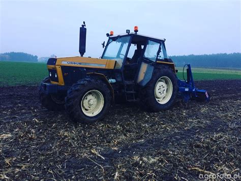 Ursus 1224 z głęboszem Rolmako w akcji