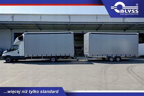 Zabudowa plandekowa typu burtofirana na Iveco Daily