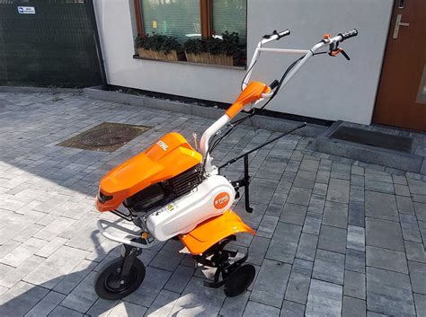 Glebogryzarka STIHL MH 600 w akcji