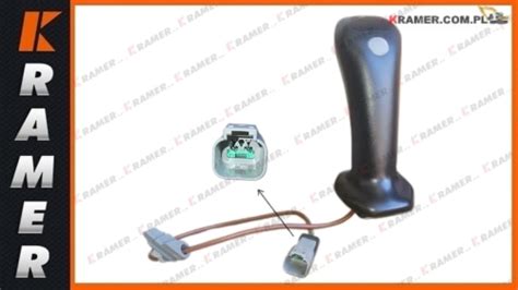 Schemat budowy joysticka do maszyn budowlanych
