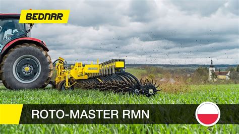 Szczegółowa infografika przedstawiająca kultywator rotacyjny ROTO-MASTER RMN
