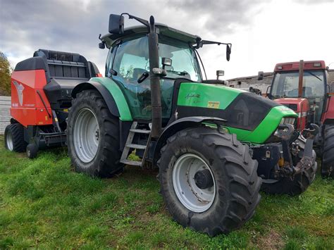 Ciągnik Deutz-Fahr Agrotron M650 podczas pracy